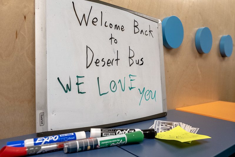 Desert Bus For Hope We Are Only Seven Days Away So Desert Bus Donati