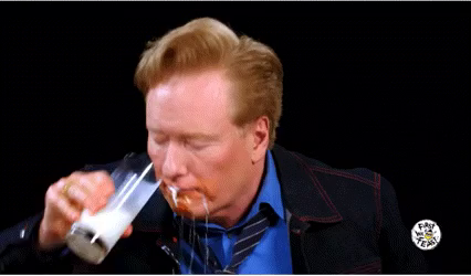 Conan O’Brien on Hot Ones yelling:

“I have a show, it’s on MAX. They used to call it HBO, but people found that too POPULAR. So now its MAX, cause that really ROLLS OFF THE TONGUE”