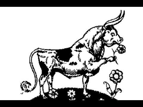 Illustration of the title character (a bull) from the original picture book of The Story of Ferdinand