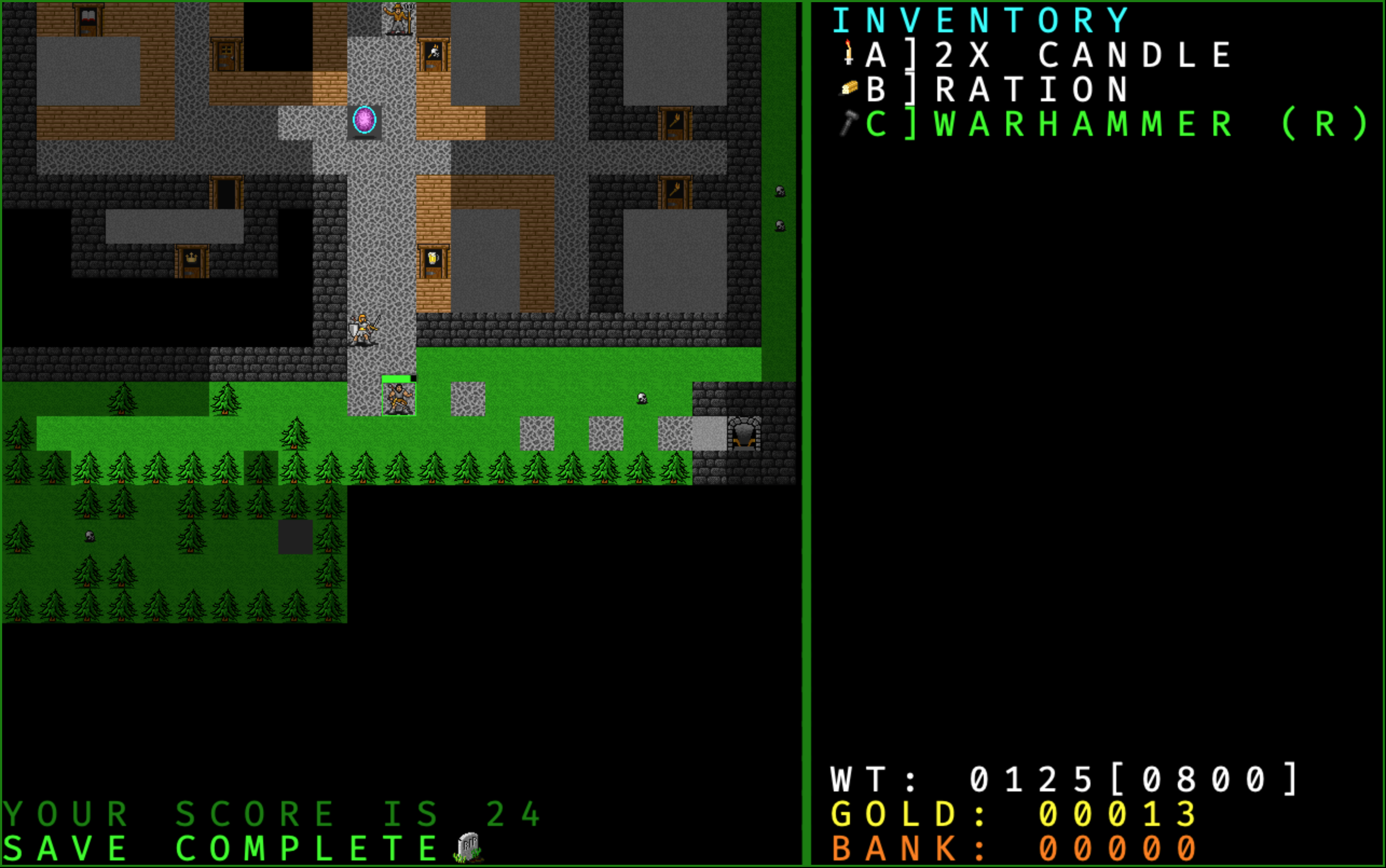 Character with a WARHAMMER!!!
Your score is 24
Save Complete <RIP> Character with a WARHAMMER!!!
Your score is 24
Save Complete <RIP>