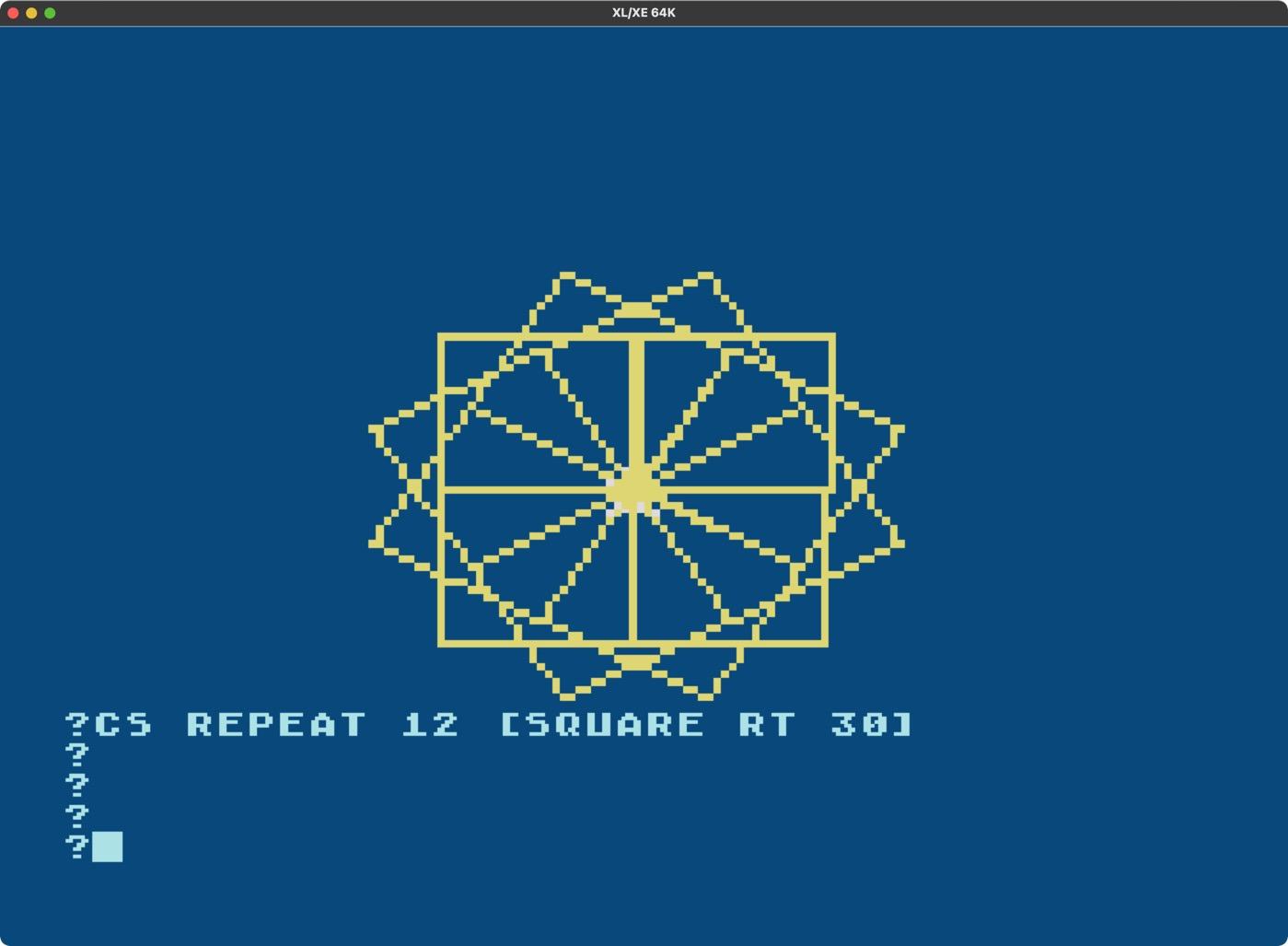 CS REPEAT 12 [SQUARE RT 30]
