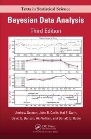 Cover of the book Bayesian Data Analysis, 3rd ed
