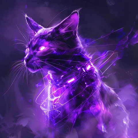 Purple Team Cat fanatic.