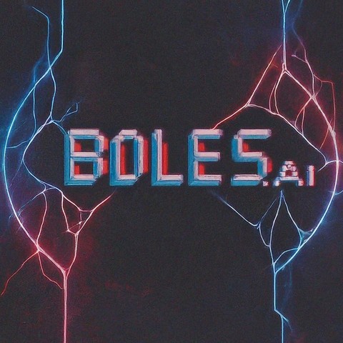 Boles.ai logo image by Google Gemini. Retro.