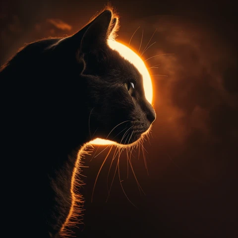 Cat Eclipse! 