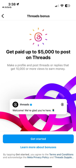 $5k for Threads!