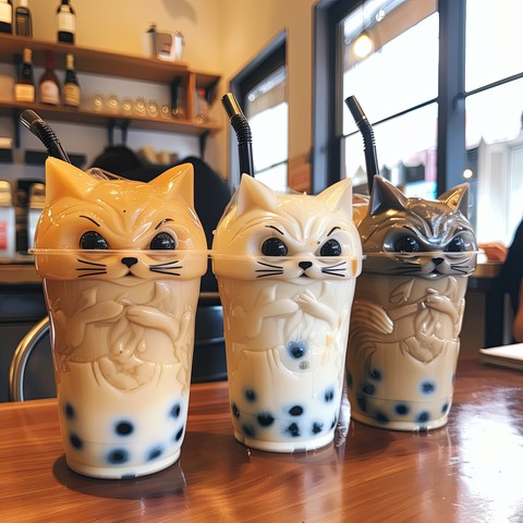 Boba Cats being brewed! 