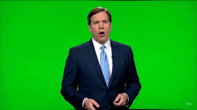 Prairie Voice weatherman with the same weather forecast for every city.
