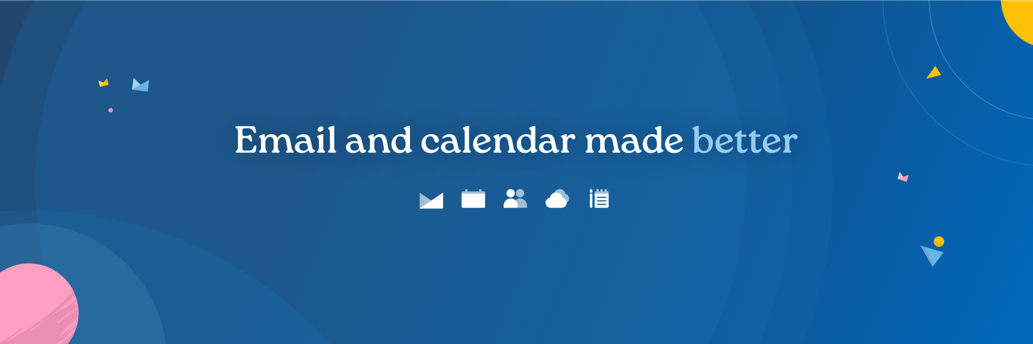 fastmail's profile header