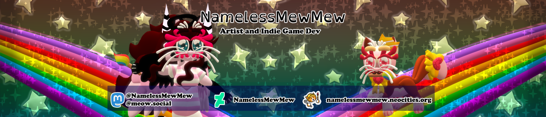 NamelessMewMew's profile header
