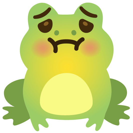 :google_emoji_kitchen_frog_face_and_nauseated_face_mashup: