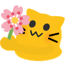 :BlobCat_Flower: