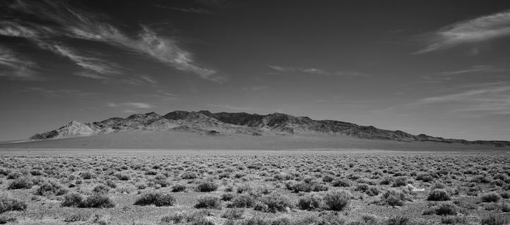 photo - view of Stonewall Flats, Nevada, USA