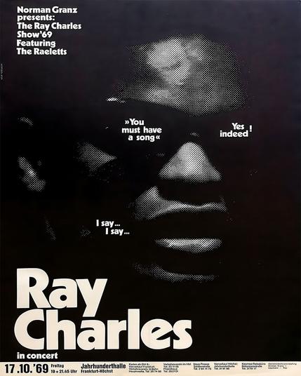 The Ray Charles Show'69 featuring the Raeletts - Francfort / Frankfurt