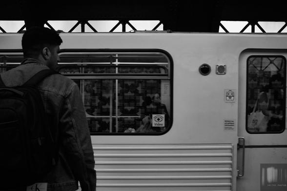 Monochrome street photography from Berlin, Germany.