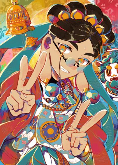 「旅途愉快」塗鴉