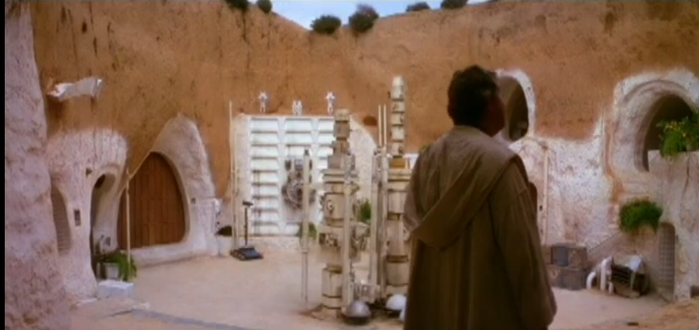 Man wandering around an underground building, some weeks before being incinerated to death by Fascist space emperors