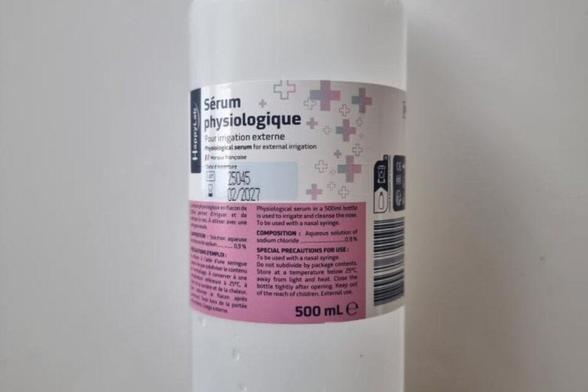 Sérum physiologique 500ml et 1 litre HappyLab  - HappyLab - Sérum physiologique 500ml et 1 litre de marque HappyLab