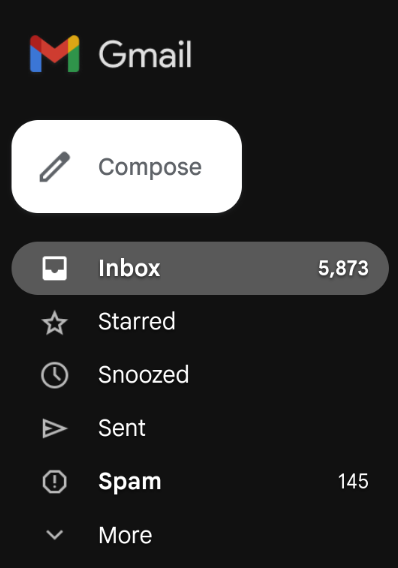 5,873 unread emails