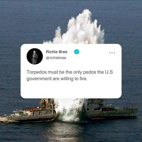 Torpedos must be the only "pedos" the U.S. government are willing to fire.