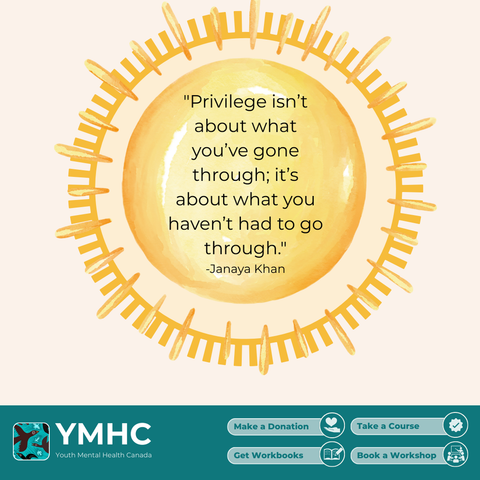 "Privilege isn't about what you've gone through; it's about what you haven't had to go through."
-Janaya Khan