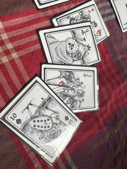 A self made set of cards