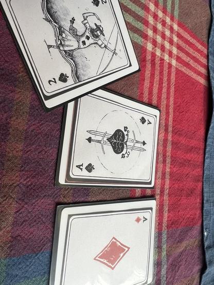 A selfmade set of cards