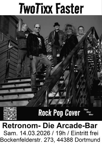 Bild der Band mit den Angaben aus dem Text