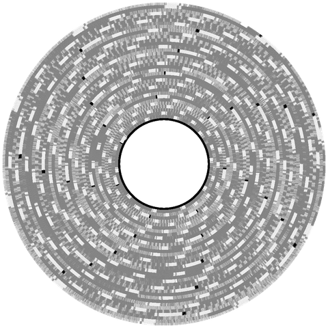 flux visualization of "Case White" disk