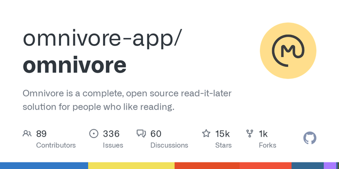 Omnivore is a complete, open source read-it-later solution for people who like reading. - omnivore-app/omnivore