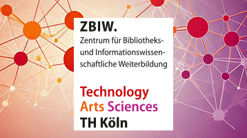 ZBIW und TH Logo mit Netzwerk als Hintergrund