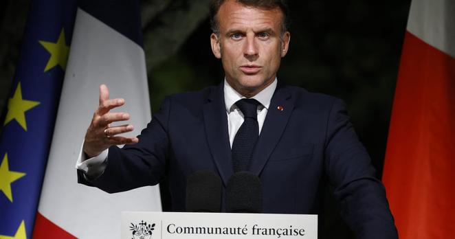 Trump should direct anger at Putin, who ‘must stop lying’ about Ukraine, Macron says – POLITICO