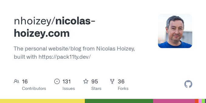 The personal website/blog from Nicolas Hoizey, built with https://pack11ty.dev/ - nhoizey/nicolas-hoizey.com