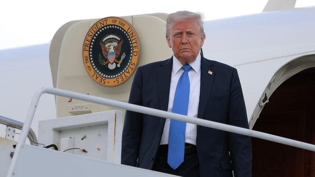 Trump on a plane Trump on a plane