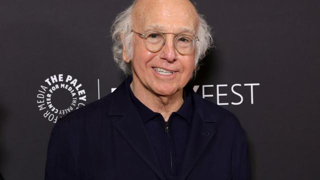 HOLLYWOOD, CALIFORNIA - APRIL 18: Larry David arrives at Paley Fest LA 2024 - "Curb Your Enthusiasm" at the Dolby Theatre on April 18, 2024 in Hollywood, California. (Photo by Kevin Winter/Getty Images)