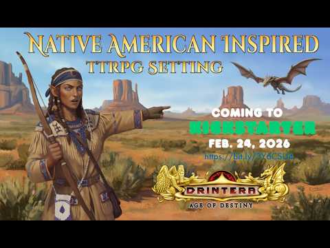 Drintera 2026 Worldbuilding Kickstarter - Zine Quest - Drintera 2026 Worldbuilding Kickstarter - Zine Quest