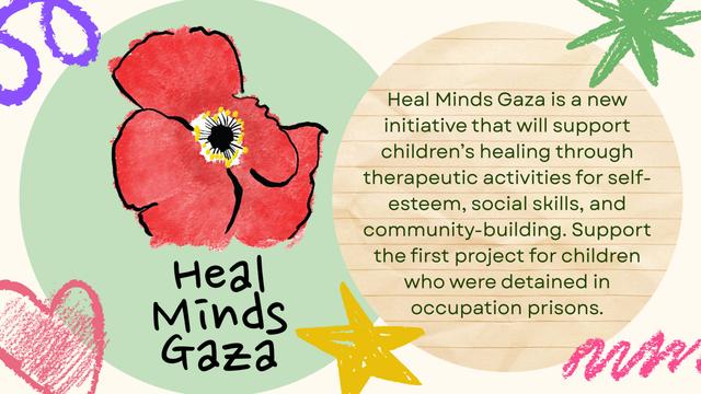 Heal Minds Gaza: empowering Palestinian children who were in detention - Heal Minds Gaza: empowering Palestinian children who were in detention