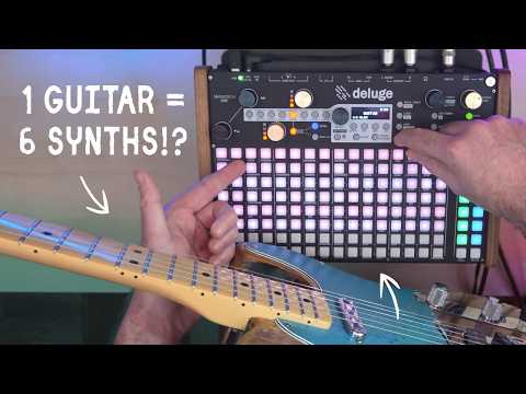 Playing 6 Synths at Once…With a Guitar - Playing 6 Synths at Once…With a Guitar