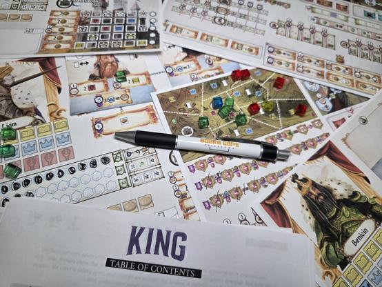 KING - Solo Review - Board Game Breakdown - KING - Solo Review - Board Game Breakdown