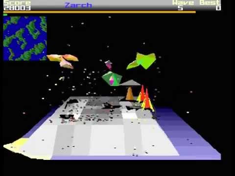 The Wrong Time To Land in Zarch (1987) on the Archimedes - The Wrong Time To Land in Zarch (1987) on the Archimedes