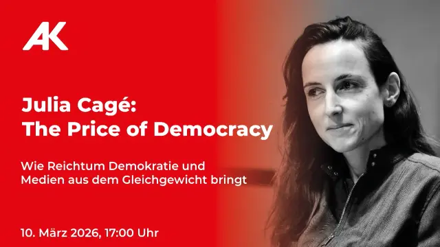 Julia Cagé: The Price of Democracy | Wie Reichtum Demokratie und Medien aus dem Gleichgewicht bringt - Julia Cagé: The Price of Democracy | Wie Reichtum Demokratie und Medien aus dem Gleichgewicht bringt
