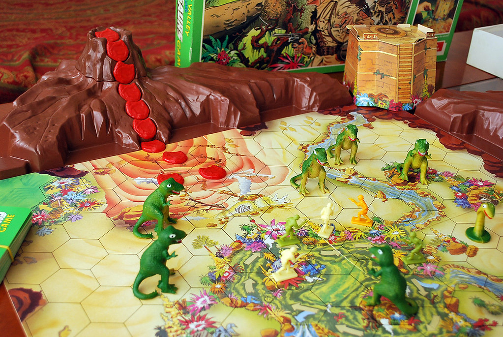 Lost Valley of the Dinosaurs, Board Game