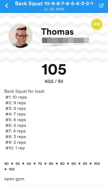 Screenshot of SUGARWOD 

Thomas PR

