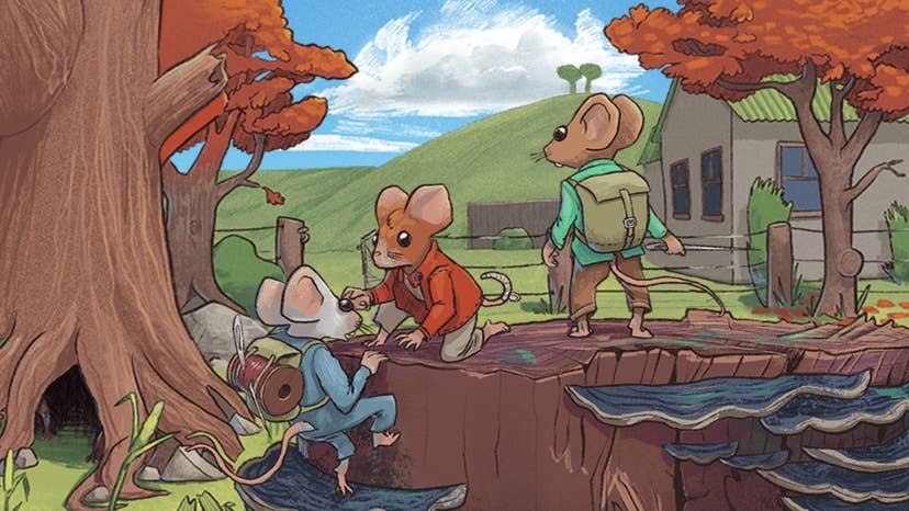 Cover art for the ttrpg Mausritter by Isaac Williams. It doesn't really fit what I am looking for since all the player characters can only be mice.