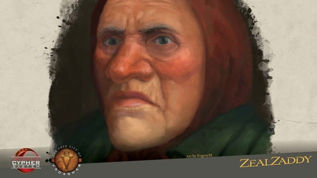 Character portrait by @EvgenyM_art