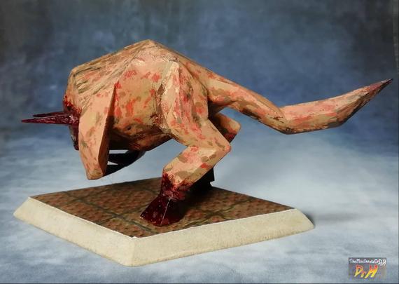 Left side of the Quake fiend model.