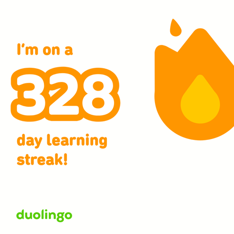 Duolingo day 328