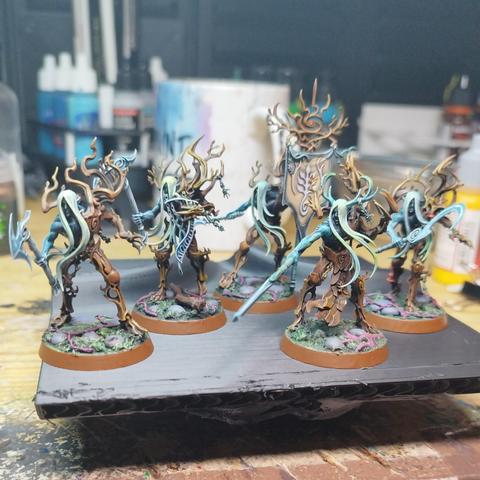 The full unit of five tree revenants