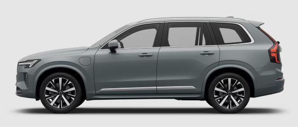 A grey-ish Volvo SUV.