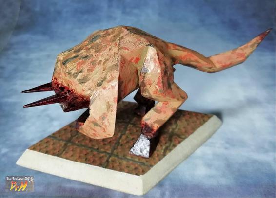 Left side of the Quake Fiend model.